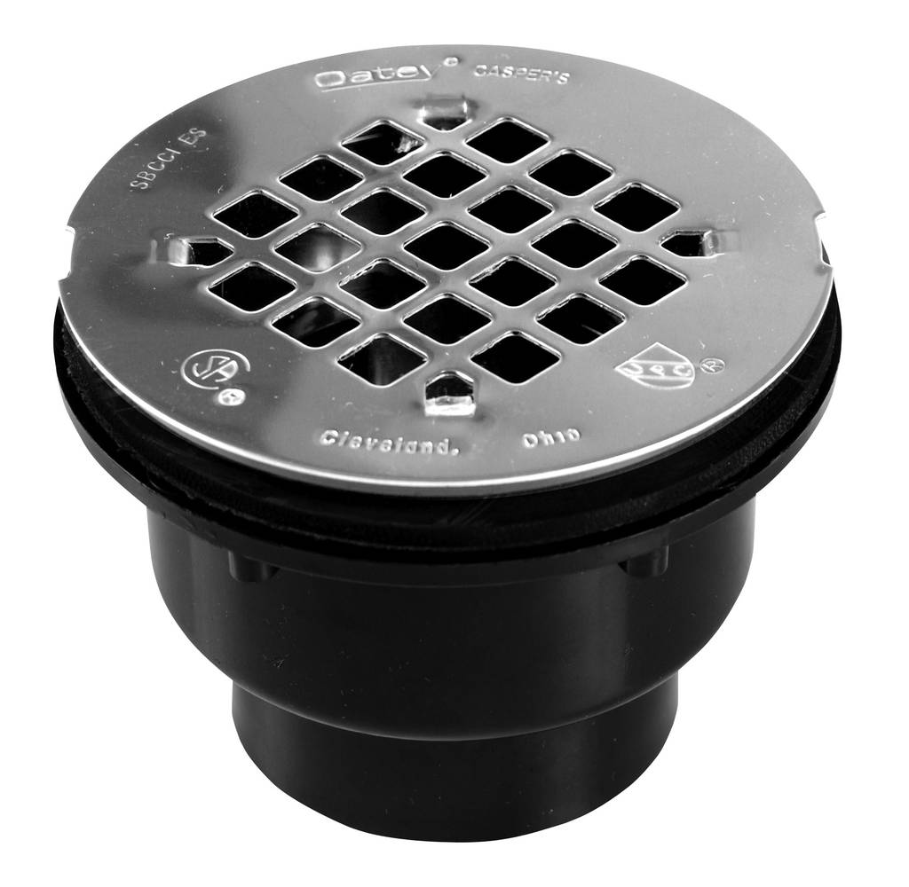 Oatey  2-in ABS Shower Drain with Round Stainless Steel Strainer | 420444