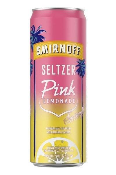 Smirnoff Seltzer Pink Lemonade (12x 12oz cans)