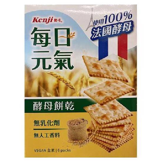 Kenji健司每日元氣酵母餅乾120g(20g*6入)