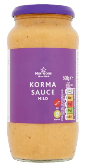 Morrisons Korma Sauce Mild (500g)