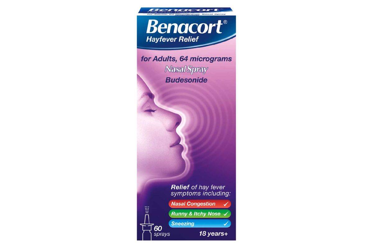 Benacort Hayfever Relief for adults 64 micrograms, nasal spray