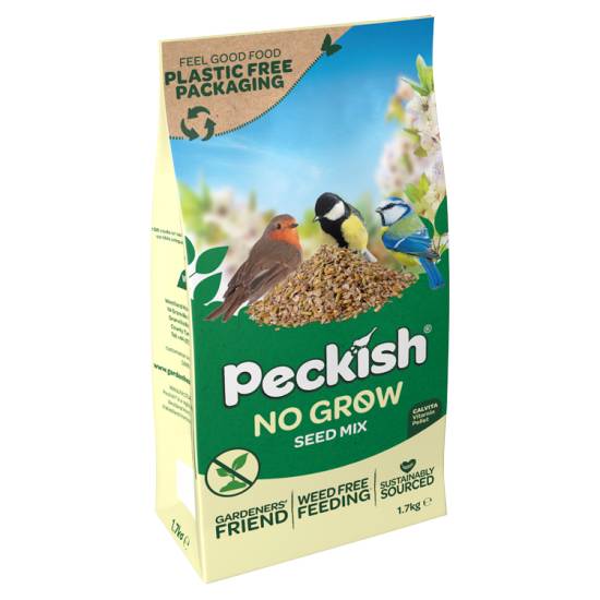 Peckish No Grow Seed Mix Food For Wild Birds (1.7kg)