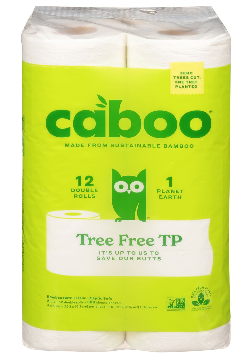 Caboo Bamboo Bath Tissue (2.71 lbs, 12 ct)
