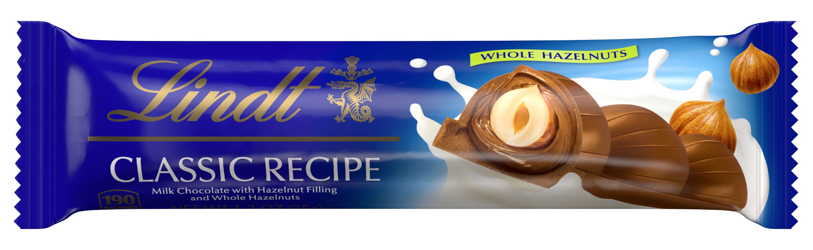 Lindt Milk Chocolate With Whole Hazelnuts (1.2 oz)