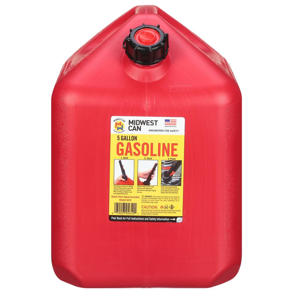 Midwest Can 5 Gallon Gasoline Can (1 ct)