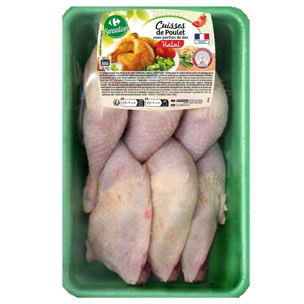 Carrefour Sensation - Cuisses de poulet halal
