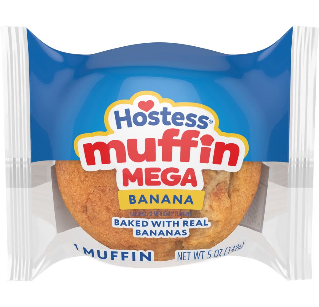 Hostess Banana Mega Muffin (5.2 oz)