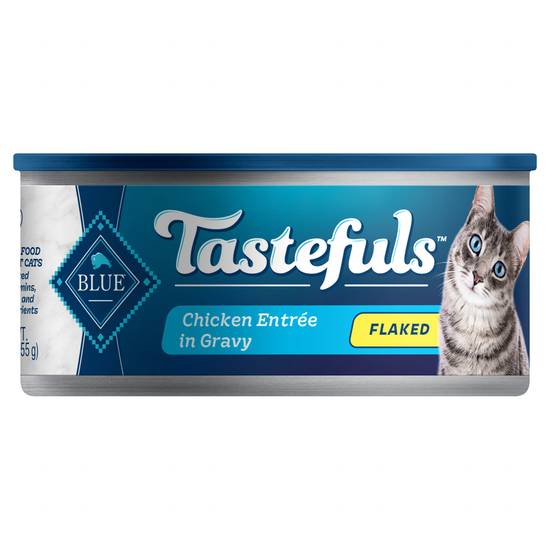 Blue Buffalo Blue Tastefuls Chicken Entree in Gravy Flaked Cat Food