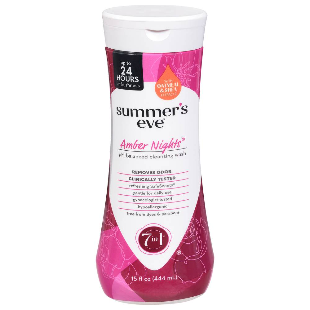 Summer's Eve Cleansing Feminine Wash Amber Nights (15 fl oz)