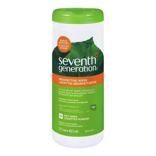 Seventh Generation Disinfecting Wipes (35 count)