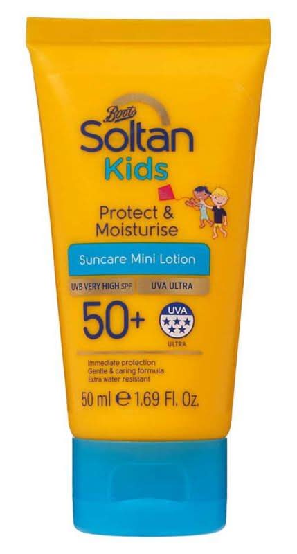 Soltan Kids Protect & Moisturise Suncare Mini Lotion Spf 50+ (50ml)
