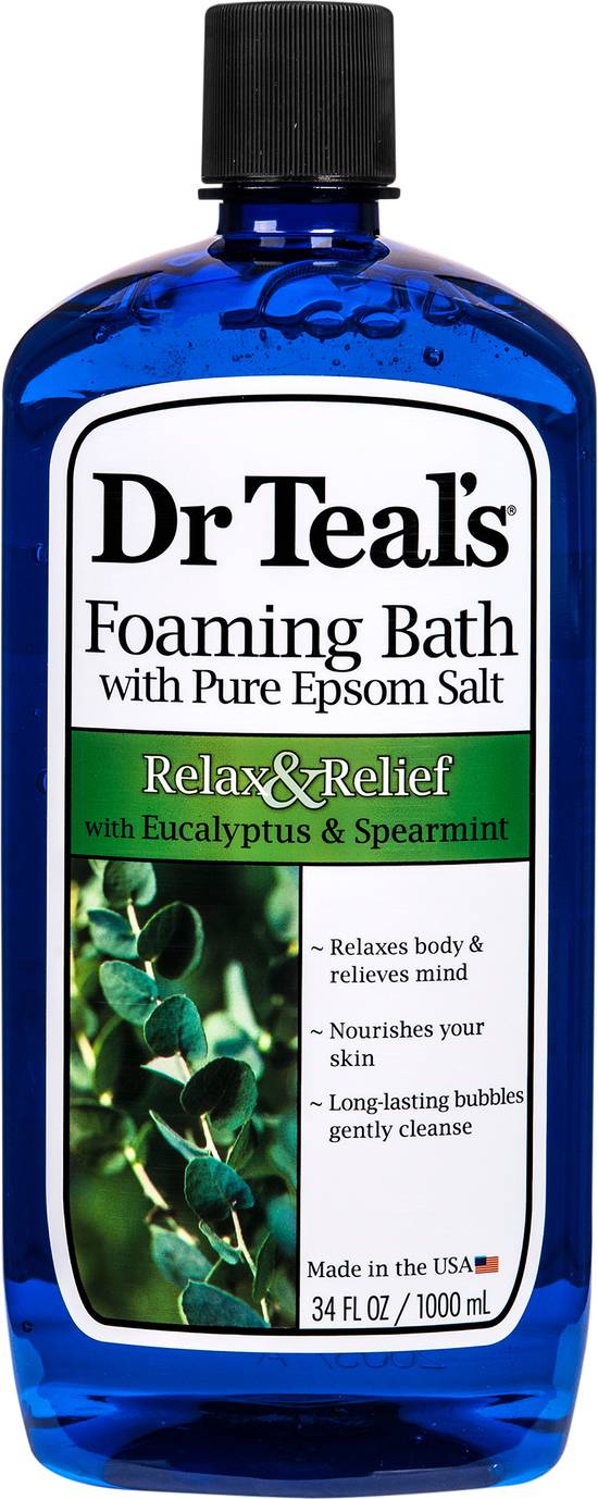 Dr Teal's Relax & Relief Eucalyptus & Spearmint Foaming Bath