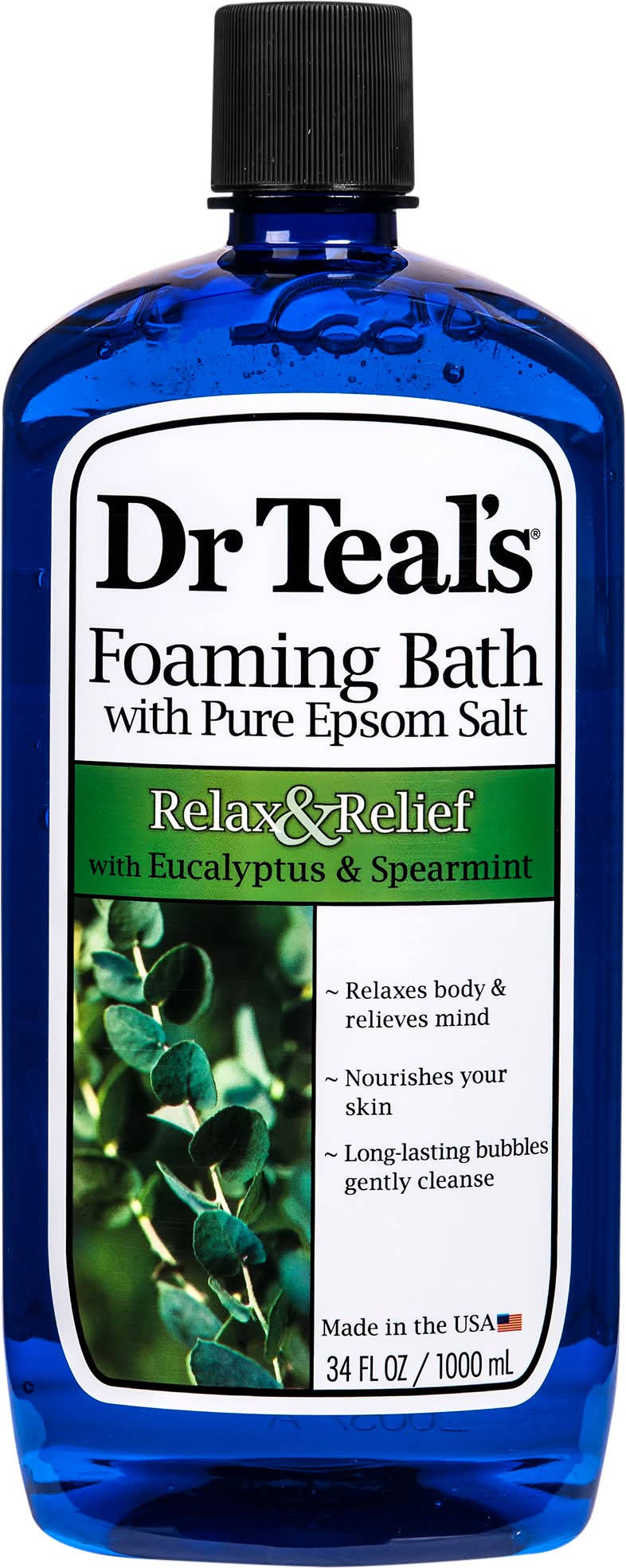 Dr Teal's Foaming Bath With Pure Epsom Salt (34 fl oz)