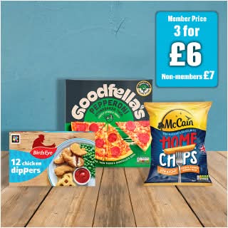 3 for £7 Freezer Fillers Deal