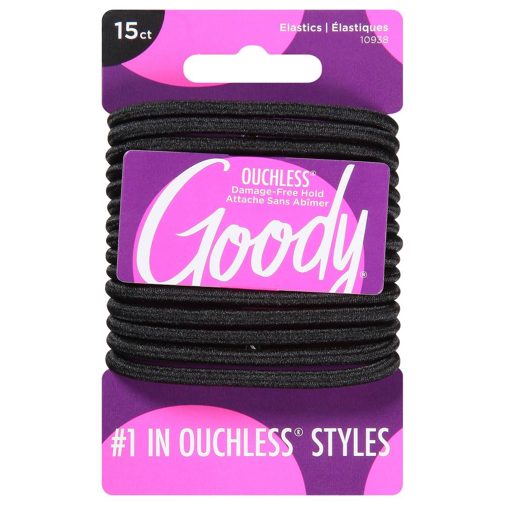 Goody Black Ouchless Elastics (0.8 oz)