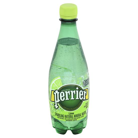 Perrier Sparkling Mineral Water (16.9 fl oz) (lime)