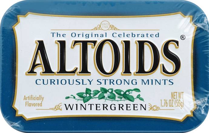 Altoids Wintergreen Curiously Strong Mints