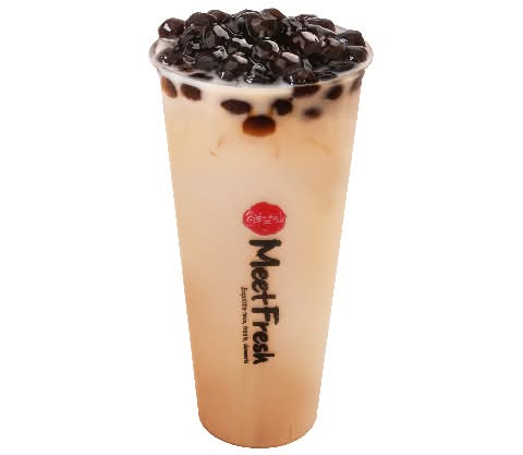 Black Sugar Boba Milk Tea