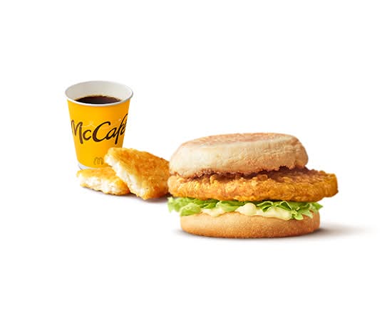 チキンマックマフィン セット Chicken McMuffin Set