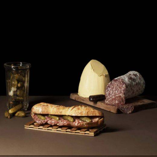 Sandwich Savoureux rosette cornichon