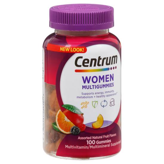 Centrum Fruit Flavors Women Multigummies (100 ct)