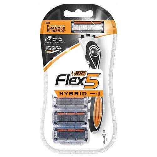 BIC Flex 5 Hybrid Men's Disposable Razor - 1.0 ea