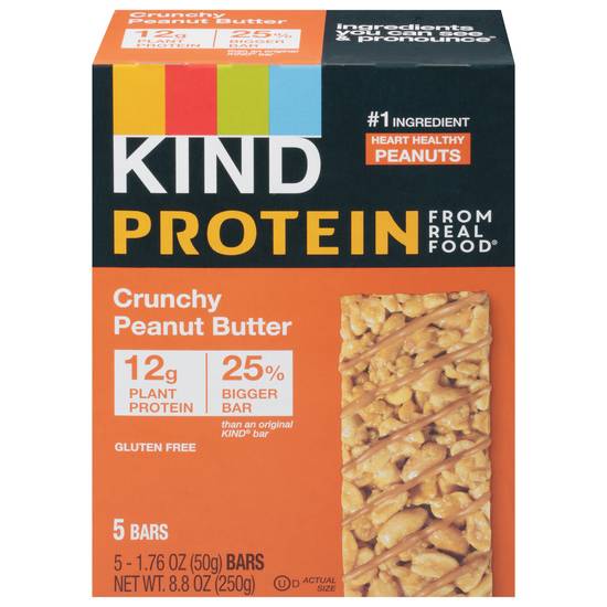 Kind Crunchy Peanut Butter Protein Bars (5ct)