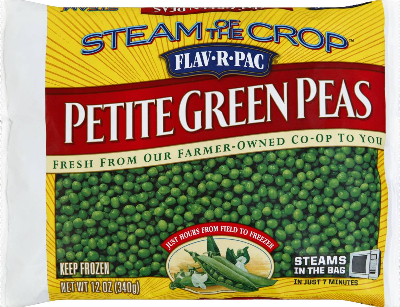 Flav-R-Pac Petite Green Peas (12 oz)