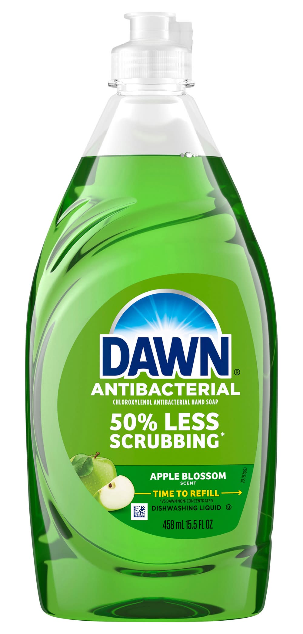 Dawn Antibacterial Dishwashing Liquid, Apple Blossom (15.5 fl oz)