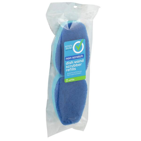 Simply Done Non-Scratch Dish Wand Scrubber Refilles