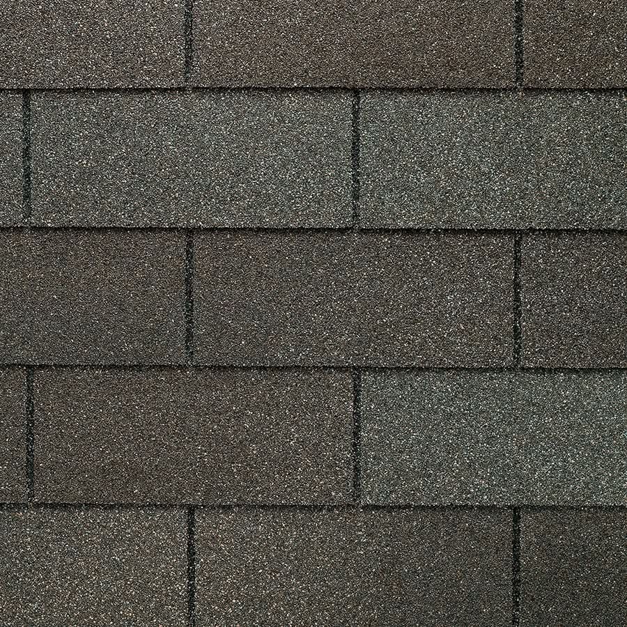 GAF Royal Sovereign Weathered Gray Algae Resistant 3-Tab Roof Shingles ( 33.33-sq ft per Bundle )