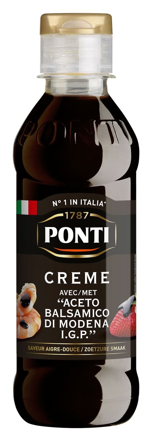 Ponti - Crème au vinaigre balsamique de modène igp (250g)