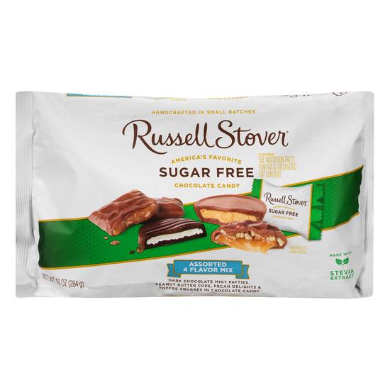 Russell Stover Sugar Free Assorted 4 Flavor Mix Chocolate Candy