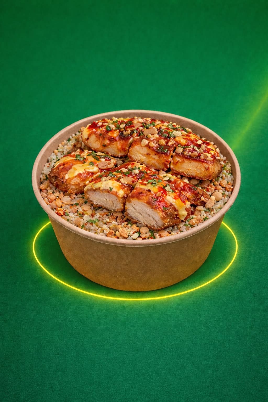 CROUSTY ESCALOPE DE FOIE GRAS RIZ 3 SAVEURS