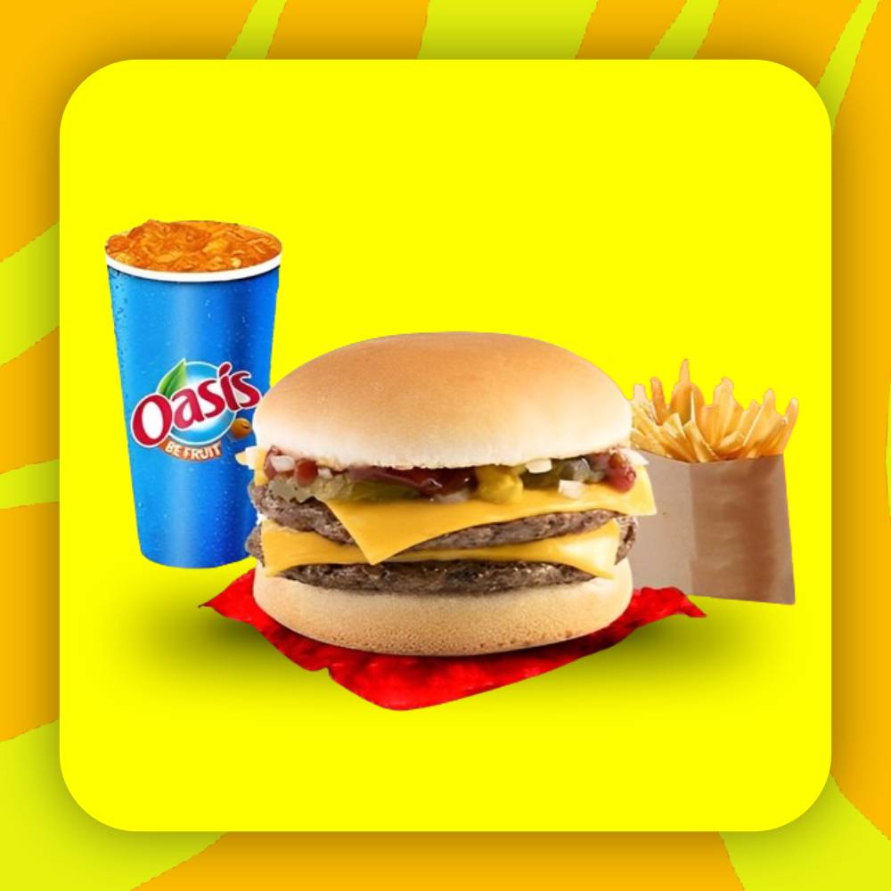 Menu Double Cheese