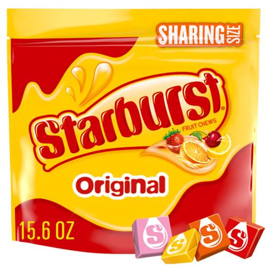 Starburst Original Fruit Chews Chewy Candy, Sharing Size, 15.6 oz Bag