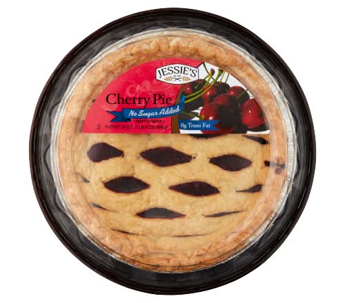 Jessie's No Sugar Added Fruit Pie, Cherry, 8 in (24 oz)