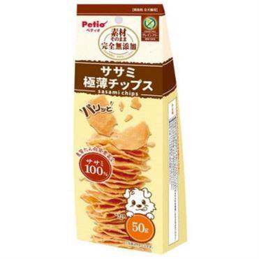 ペティオ 素材無添加ササミ極薄チップス 50g