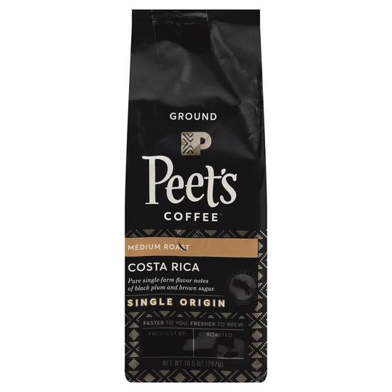 Peet's Coffee Medium Roast Single Origin Ground Coffee (10.5 oz) (costa rica)