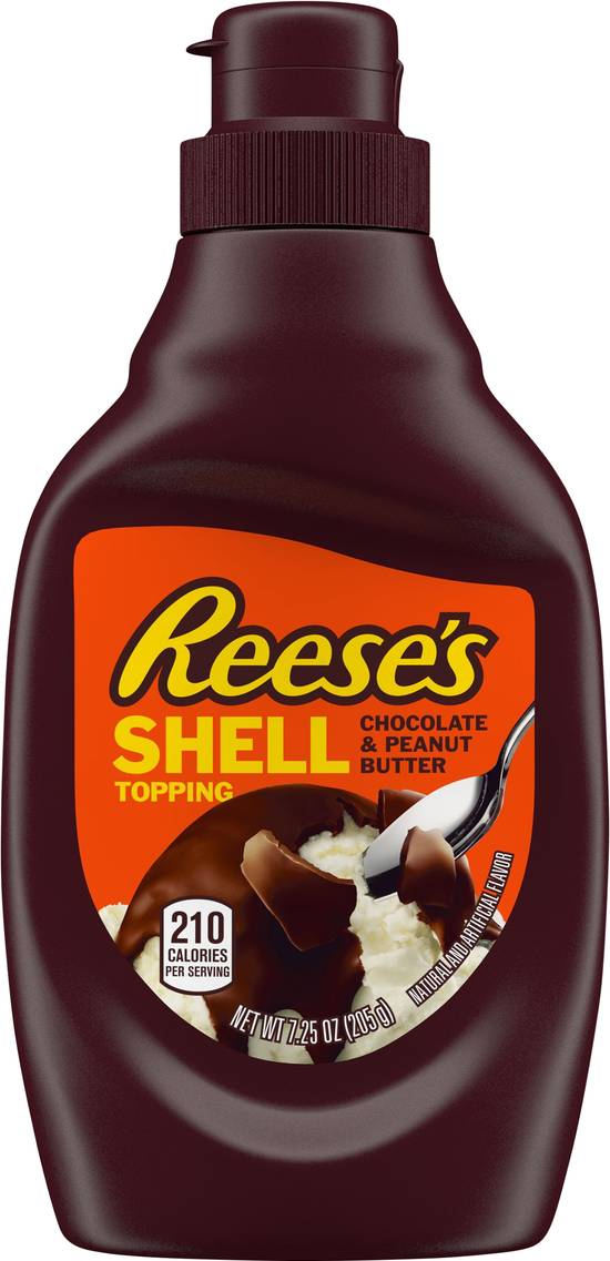 Reese's Chocolate and Peanut Butter Shell Topping