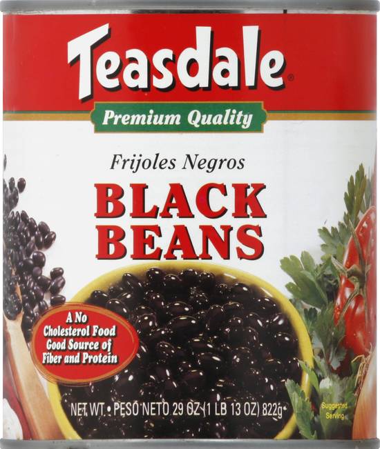 Teasdale Black Beans (29 oz)