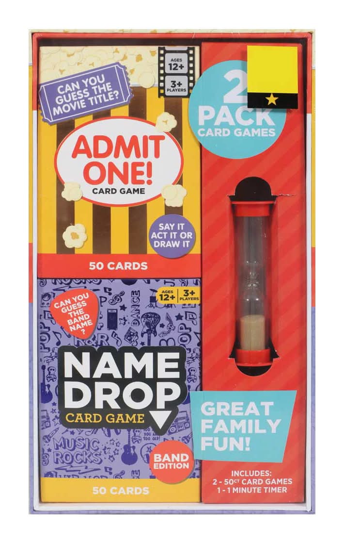 Multi Card Games - Assorted 2 Ct