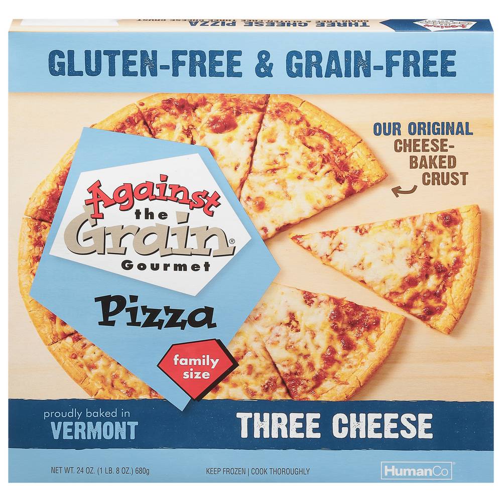 Against the Grain Gourmet Gourmet Pizza Three Cheese (15 oz)