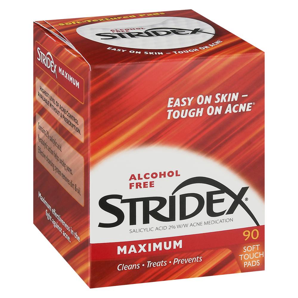 Stridex Alcohol Free Maximum Soft Touch Pads