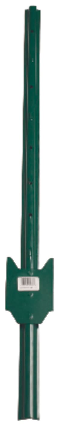American Posts .5 In. H X 1.25 In. W X 3 Ft. L 14 Ga. Powder Coated Green Steel U-Post
