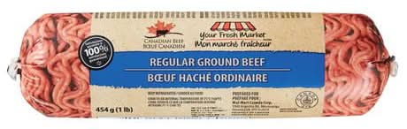 Your Fresh Market Regular Ground Beef (454 g)
