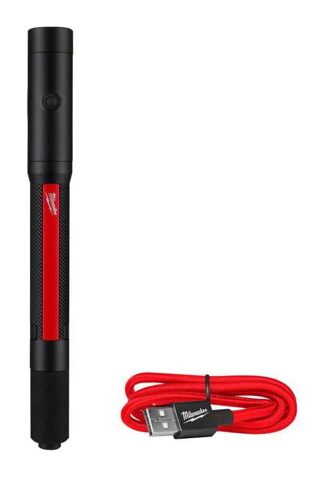 Milwaukee 250 Lumens Internal Rechargeable Penlight With Laser