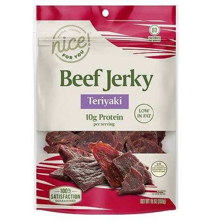 Nice! Teriyaki Beef Jerky