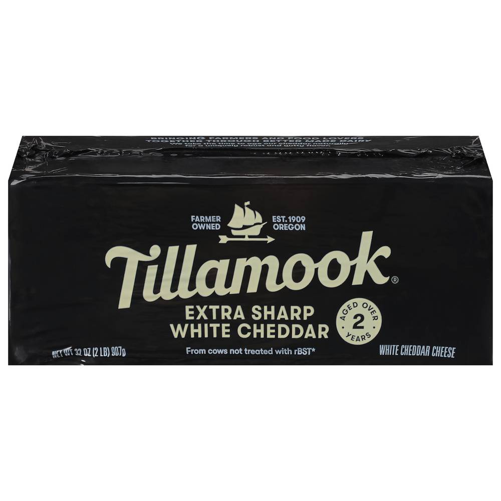 Tillamook Extra Sharp White Cheddar Cheese