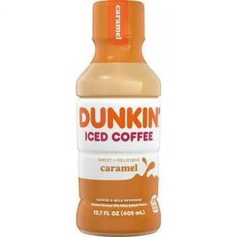 Dunkin Iced Coffee Caramel 13.7oz